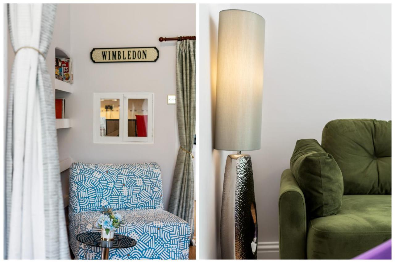 Lovely Garden Apartment In Wimbledon Town Centre With Private Parking By Wimbledon Holiday Lets London Kültér fotó